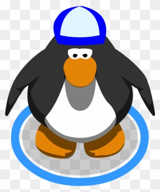 Blue Ball Cap112233 - Club Penguin Penguin Png Clipart