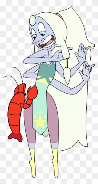 Opal Butt Lobster By Amethystpearlfusion - Steven Universe Pearl And Lobster Clipart