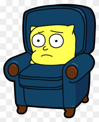 Arm Chair Morty - Chair Morty Clipart