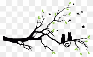 Tree Print On Wall Clipart