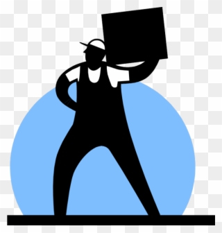 The - Big Guys Moving Clipart