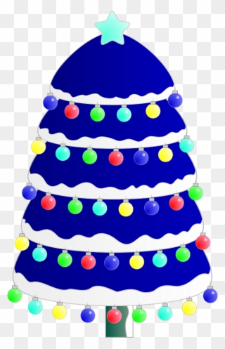 Jumbo Christmas Tree - Frohe Feiertage Baum Und Geschenke Karte Clipart