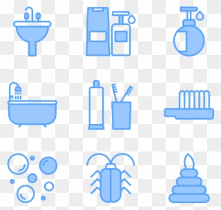 Home Decoration Bathroom - Icon Clipart