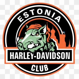 Harley Davidson Club Estonia Estonian Harley Davidson - Harley Davidson Imagen Redonda Png Clipart