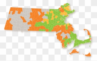 Ambit Energy Massachusetts - Massachusetts Political Map 2016 Clipart