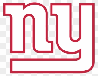 New York Giants Clipart Vector - Ny Giants Logo White - Png Download
