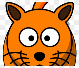 Kittens Clipart Cartoon Puppy - Orange Cat Cartoon Transparent - Png Download