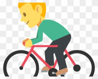 Cycling Clipart Emoji - Transparent Bike Emoji Png