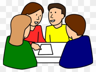 Software Development Clipart Team Discussion - Student Group Clipart - Png Download