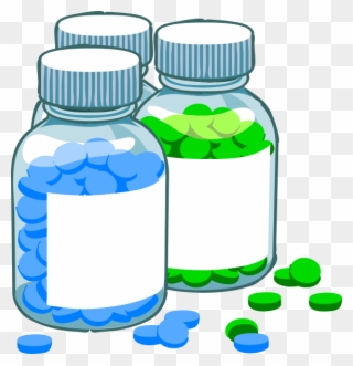 Vitamins And Supplements Clipart