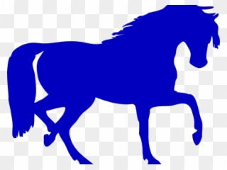 Horse Clipart Pen - Horse Silhouette Transparent Background - Png Download