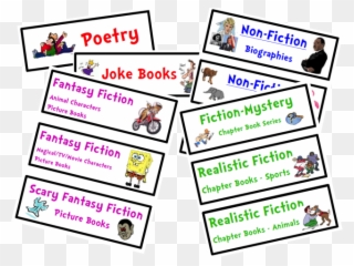 Library Clipart Label - Classroom - Png Download