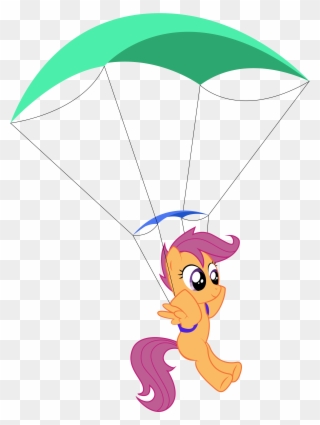 Parachute Clipart Parachute Guy - My Little Pony Parachute - Png Download