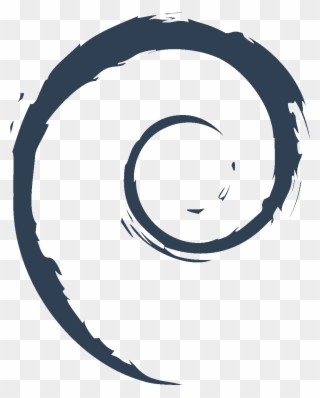 Don't Spend Your Time Installing Software, Spend It - Logo Debian Clipart
