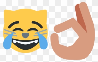 Ok Clipart Ok Emoji - Ok Hand Sign Twitter - Png Download