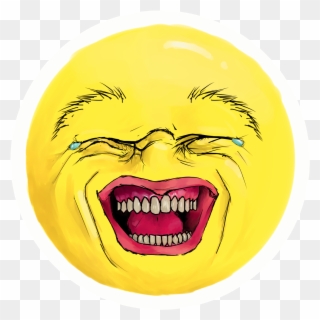 Laugh Crying Emoji Png - Laughing Crying Emoji Memes Clipart