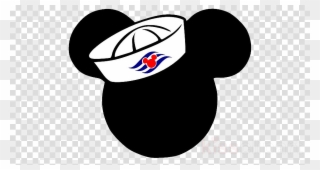 Mickey Mouse Silhouette Clipart Mickey Mouse Minnie - Disney Cruise Line Mickey Logo - Png Download