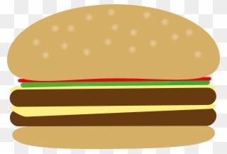 Junk Food Clipart Burger - Burger Bbq Clipart Png Transparent Png