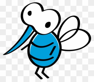 Daring Dashers Hugs Bugs Club - Mosquito Clipart
