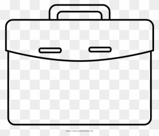 Briefcase Coloring Page Pages Daring Imposing Full - Line Art Clipart