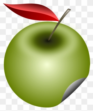 Apple Clipart Granny Smith Apple Strudel - Pomme - Png Download