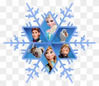 Frozen Clipart Snowflakes - Frozen Anna Cosplay Wig - Png Download