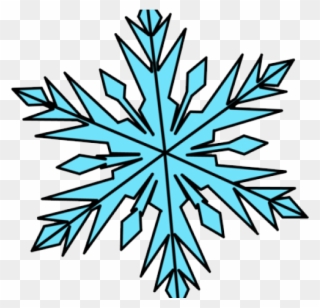 Frozen Clipart Snowflakes - Snowflake Clip Art Frozen - Png Download