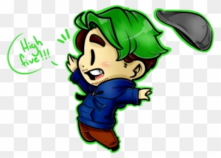 “ Here's To 8 Million Subs Jack Congrats - Chibi Jacksepticeye Fan Art Clipart