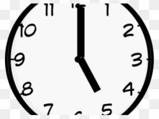 Five Clipart Clock - Clock With No Hands - Png Download