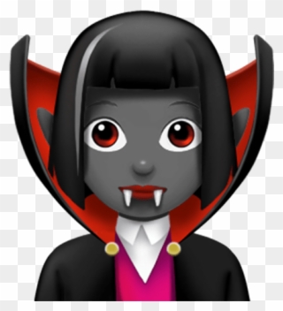 Vampire Png Check Out The New Ios 11 1 Emoji For Iphone - Halloween Emojis Apple Clipart