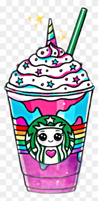"see Skygirl15 Profile And Image Collections On Picsart" - Draw A Starbucks Unicorn Frappuccino Clipart