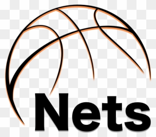 Basketball Knicks Small - Mini Basketball Outline Embroidery Design Clipart