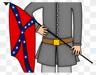 Civil War Clipart Confederacy - Soldier - Png Download