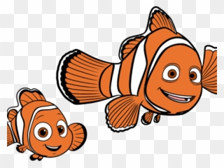 Nemo Cliparts - Marlin Drawing Finding Nemo - Png Download