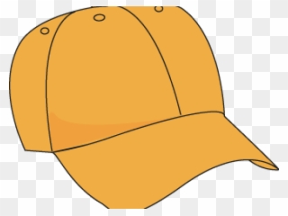 Jacket Clipart Orange Clothes - Yellow Baseball Cap Clipart - Png Download