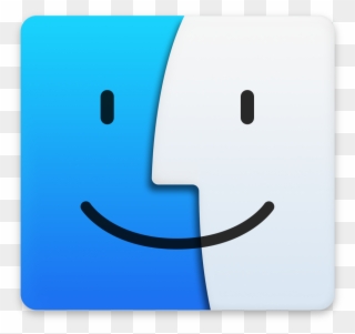 Mac Os X Clipart Mavericks - Ios Finder - Png Download