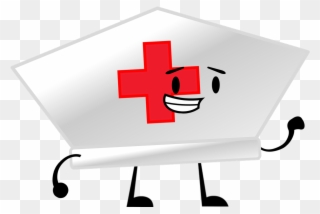 New Nurse Hat Pose - Cross Clipart