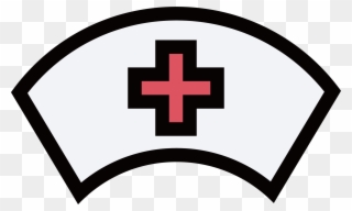 Nursing Nurses Cap Icon - Nurse Hat Png Clipart