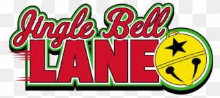 With The Jingle Bell Lane Fast-pass Option To Enhance - Jingle Bell Lane Sign Clipart
