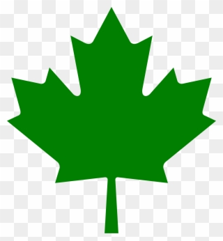 The Truth About Canadian Leaf Outline Imededucation - Canadian Maple Leaf Green Clipart