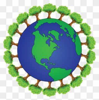 Encircled Clipart Earth Clip Art - La Infección Por Vih Sida - Png Download