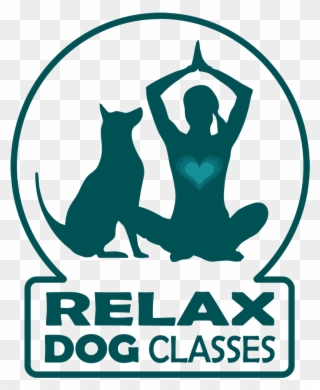 Relax Dog Classes - Yoga Clipart