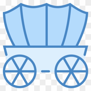 Wagon Osadnika Icon - 3d Pen Drawing Template Clipart
