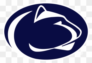 Football Clipart Lion - Penn State - Png Download