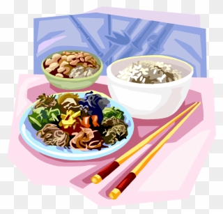 Noodles Clipart Dinner Chinese - Food - Png Download