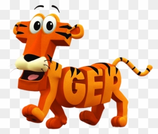 Word World Tiger Clipart