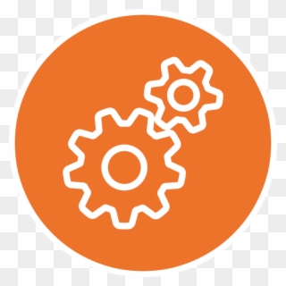 Functional Testing Goes Hand In Hand With Other Test - Gear Icon Orange Clipart