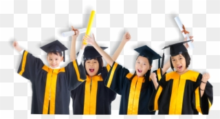 Kids Transparent Graduation - Kids Graduation Clipart