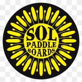 Sol Paddle Boards - Sol Paddle Boards Logo Clipart