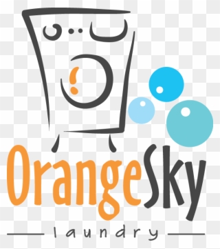 Orange Sky Laundry, Run By Volunteers To Launder The - Orange Sky Laundry Logo Clipart
